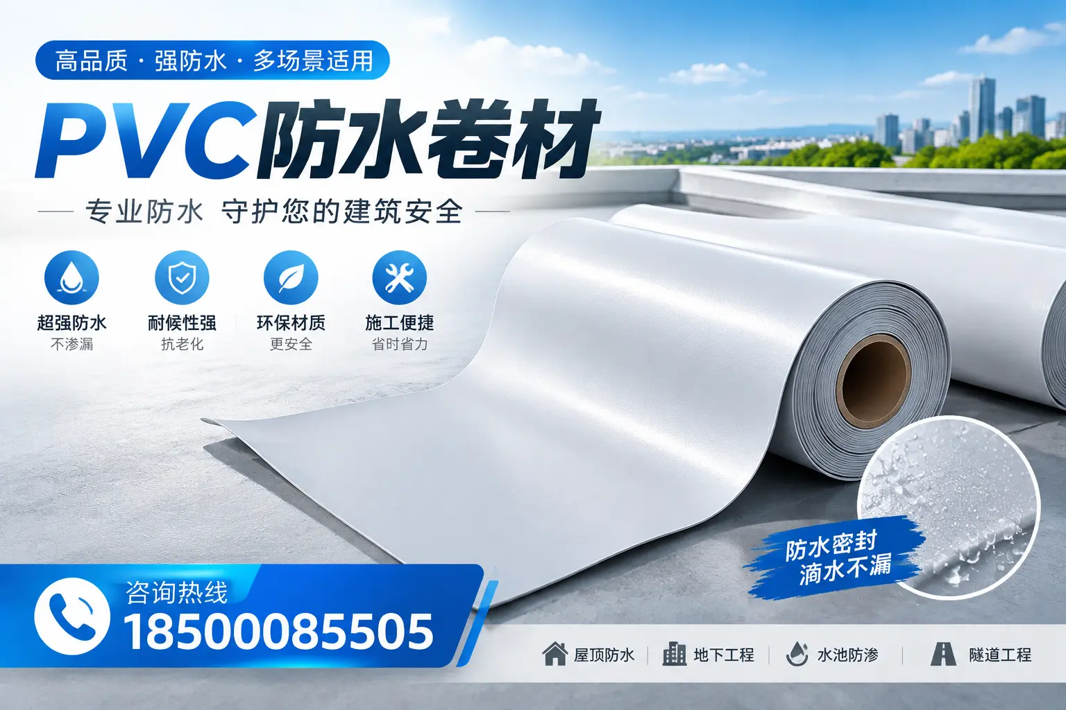 PVC防水卷材的市场竞争分析，崇左品牌选择参考